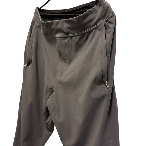 Lululemon gray and Black Zippered sport pants - Picture 3 of 13
